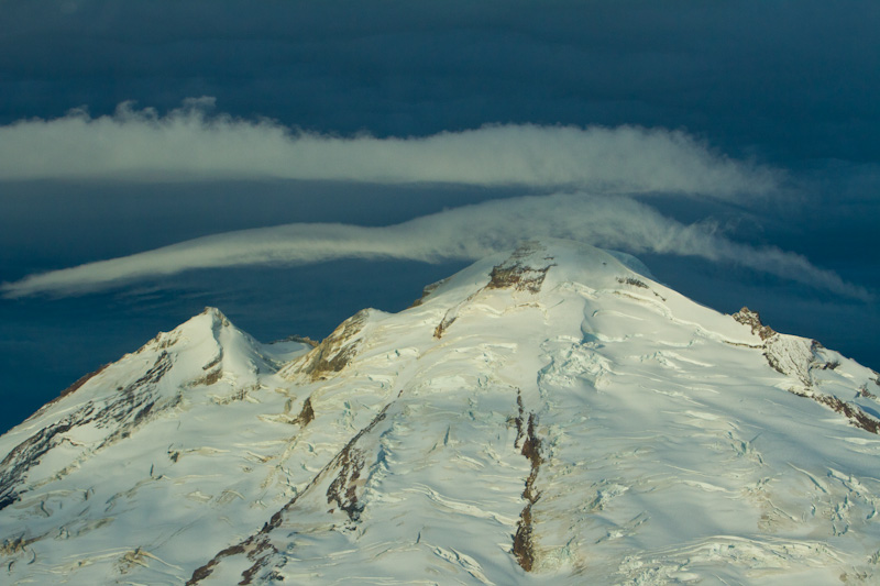 Lenticular Cloud Over Mount Baker