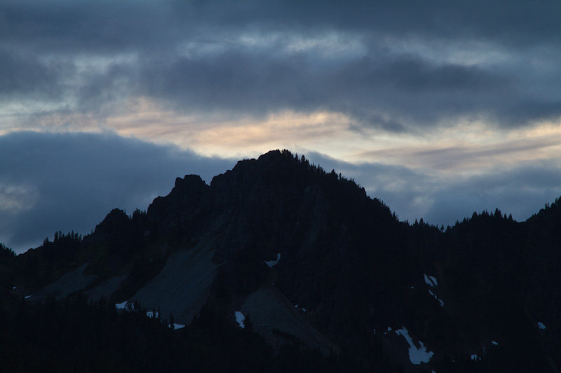 Chutla Peak At Sunset
