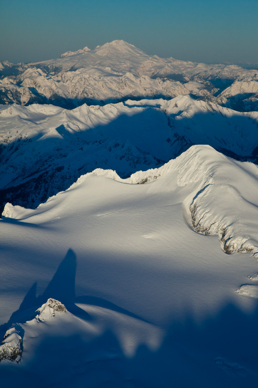 Mount Baker And Eldorado Peak
