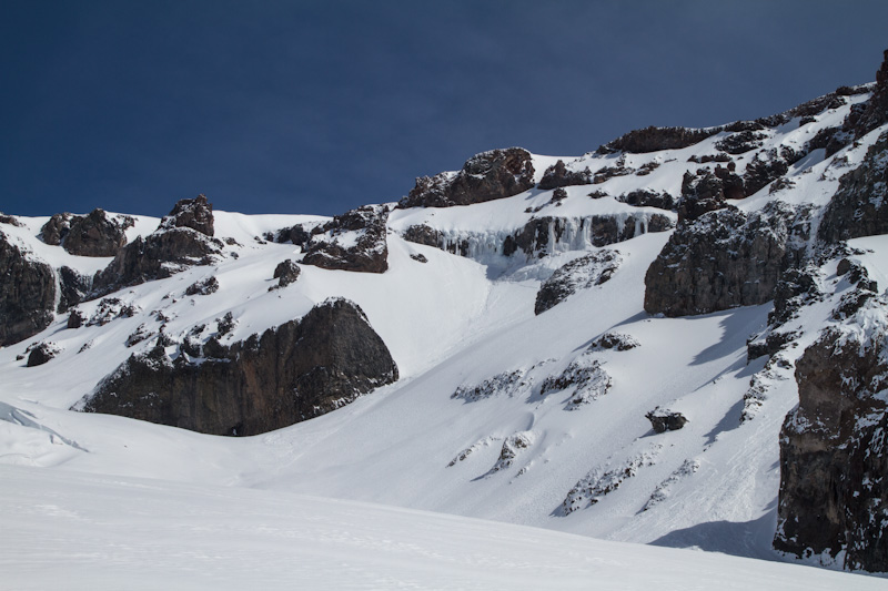 Cliffs Above The Nisqually Glacier